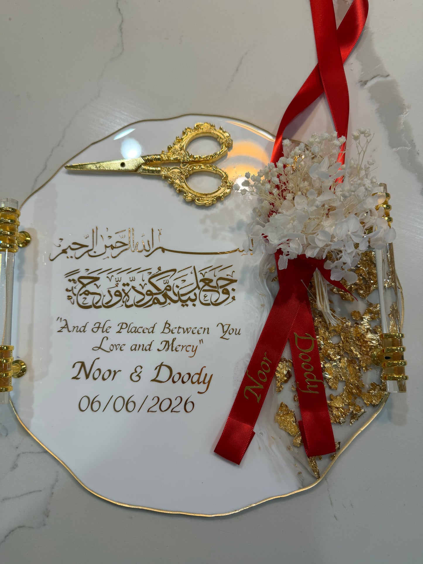 CUSTOM ENGAGEMENT TRAY