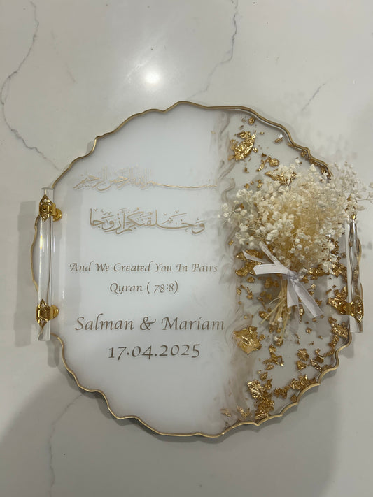 Large engagement tray
