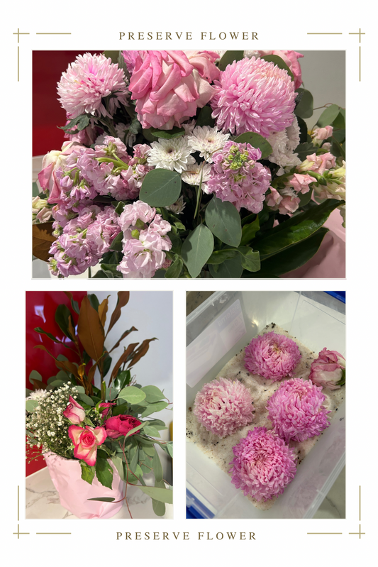 Preserve graduation flower
