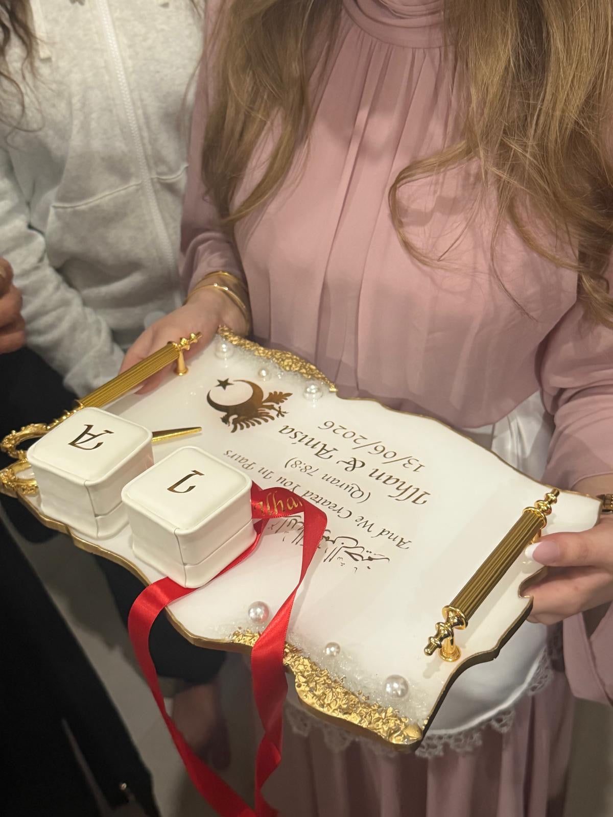 Custom Engagement Tray